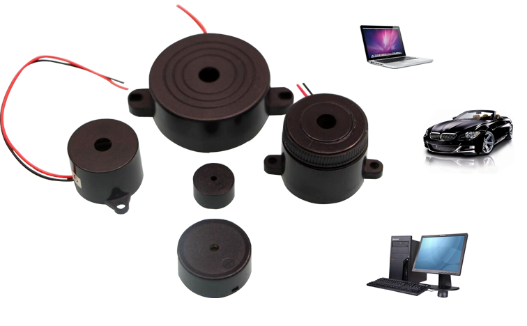 thumbnail image 2 of 20pcs Universal Passive Electromagnetic Alarm Buzzer - 12x8.5mm, 42 Ohm, 2048Hz 2 of 9